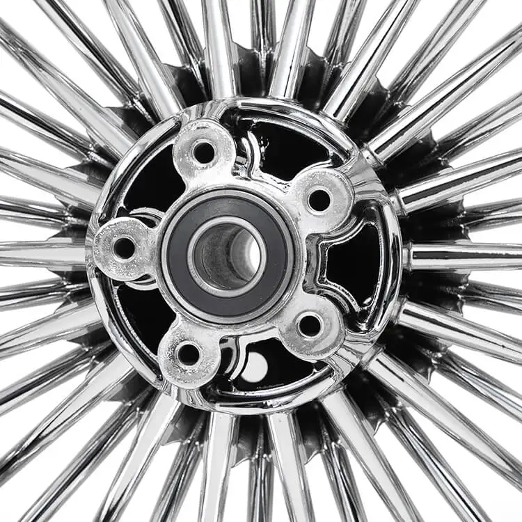 

WSBK tournament Zhang Xue's same style, motorcycle parts, 21 Inch Front Fat Spoke Tubeless Wheel Rim, Complete Wheel Rim for Tou