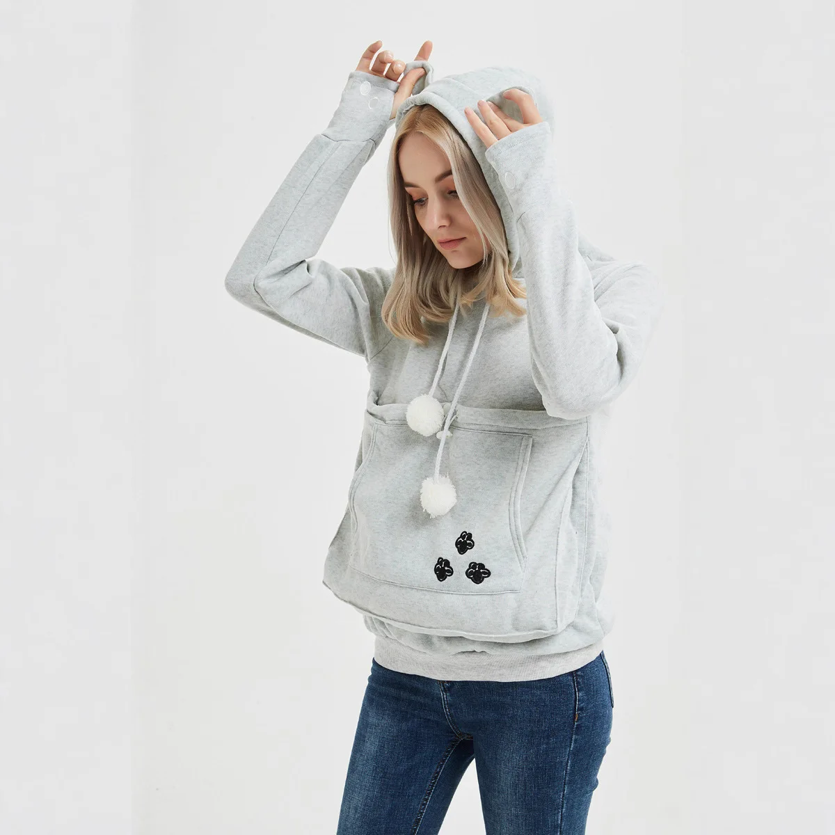 Куртка-переноска с капюшоном для домашних животных