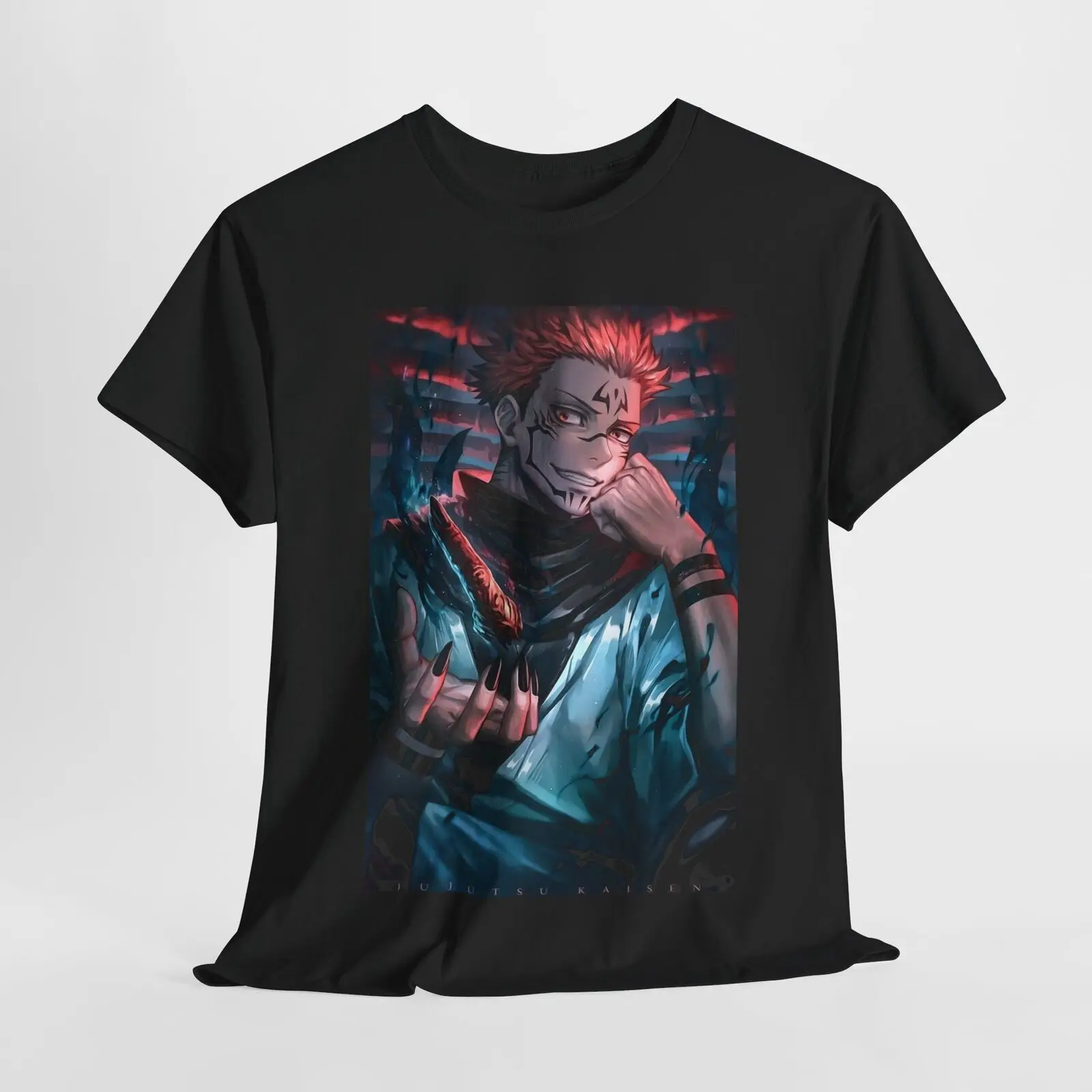 

Sukuna Ryomen Jujutsu Kaisen T-Shirt Gojo Satoru Anime Japanese Tee Shirt JJK