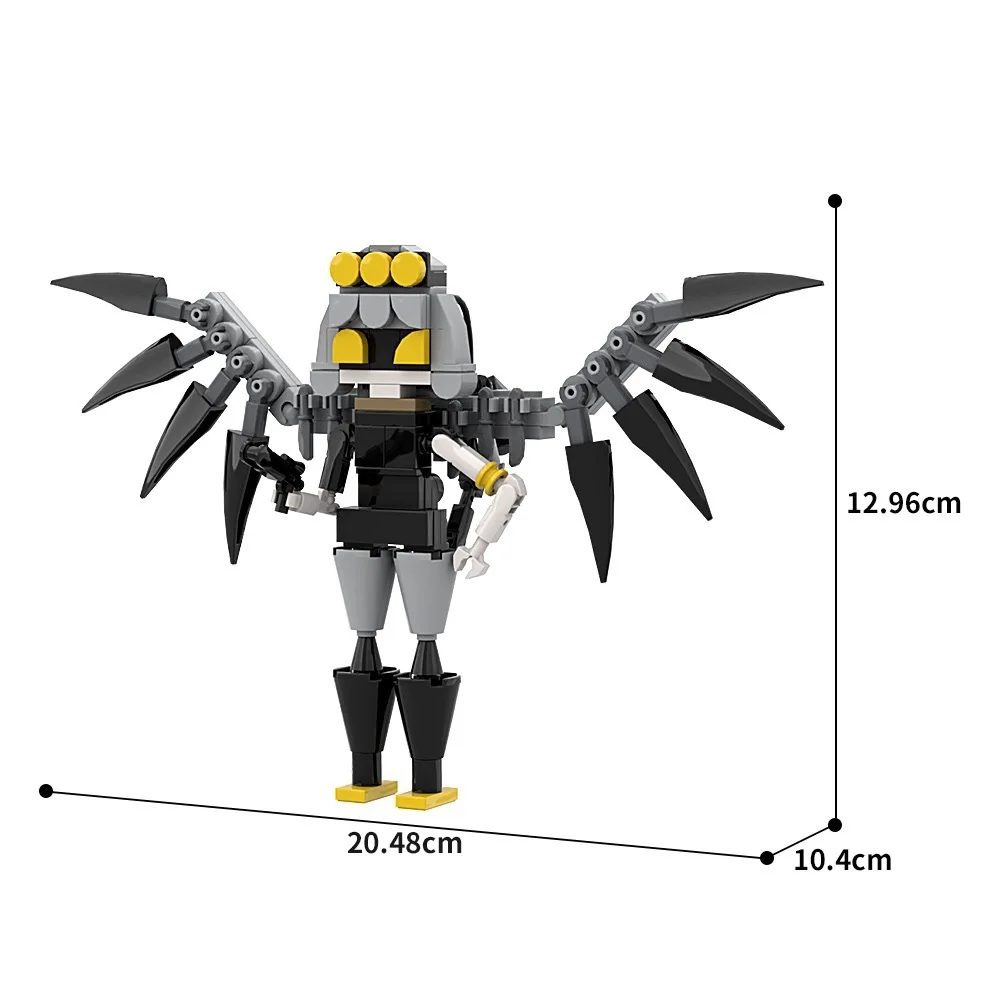 MOC Murder Drones V Figure Killer Building Blocks Set Anime Characters Game Series Bricks Toys For Children Birthday Xmas Gifts