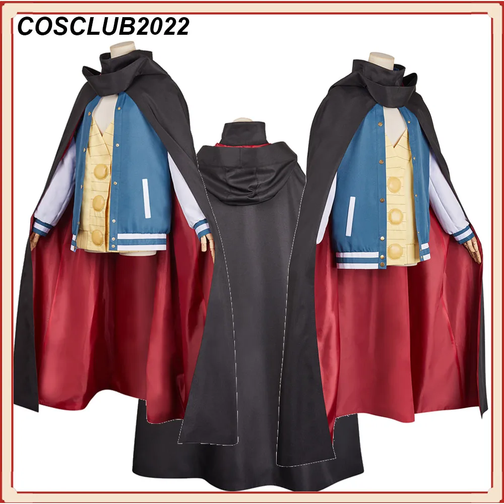 Seiko Ayase Dandadan Cosplay Coat Cloak Shirt Costume Halloween Carnival Party Suit  Anime Roleplay Women Clothing Outfits