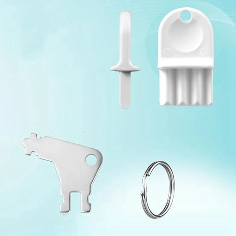 AB15-30Pcs ผ้าเช็ดตัว Key, กระดาษทิชชูห้องน้ํา Key ผู้ถือพลาสติกเปลี่ยน 30 แหวนอะไหล่