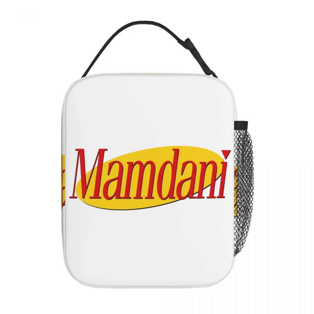 

Mamdani Zohran, юмористические изолированные сумки для обеда, герметичный контейнер для обеда, сумка-холодильник, сумка-тоут, ланч-бокс для работы, путешествий, мужчин и женщин