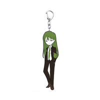 Lobotomy Corporation Acrylic Keychain Figures Tiphereth Yesod Netzach Malkuth Michelle Cartoon Pendant Keyring Bag Decor Gifts