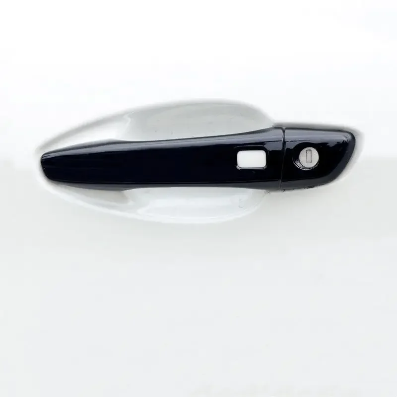 Funduoo Glossy Black Chrome Car Door Handle Cover Trim for Citroen C4 Cactus 2014 2015 2016 2017 2018 Sticker Accessories