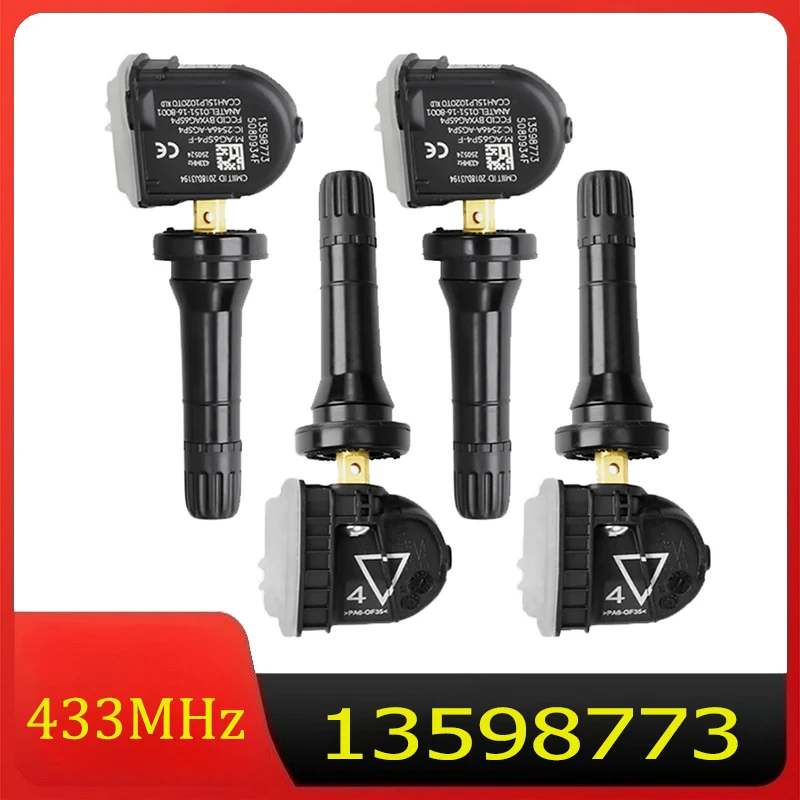 Car Tire Pressure Sensor For  2015-2020 Opel Ampera Antara Bolt Karl Mokka Viva 433MHz TPMS 13540602 13522955 13516165 13598773