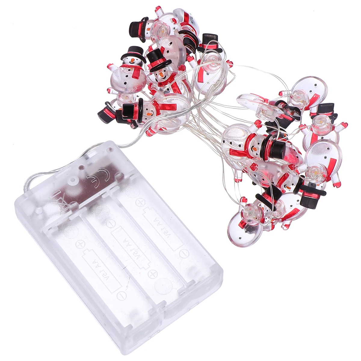 

1 set 1 Set Snowman String Lights Christmas Led Decor Garden Courtyard Outdoor Indoor Light Ornament Decorative Warm