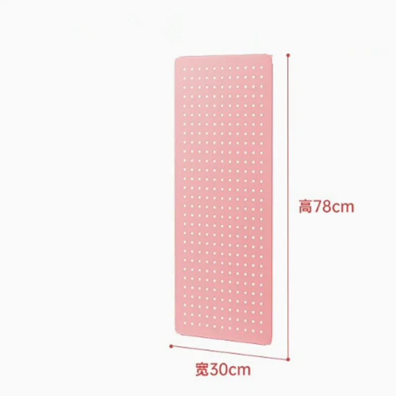 Punch-Free Side Hole Plates Wall Hanging Pegboard Organizer Plastic Hole Board DIY Wall Shelf Home Decor Organizer Accessories
