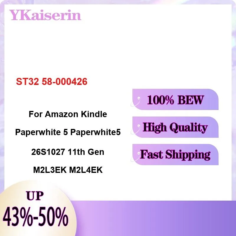 

Tablet Battery ST32 58-000426 1700Mah For Amazon Kindle Paperwhite 5 Paperwhite5 26S1027 11Th Gen M2L3EK M2L4EK