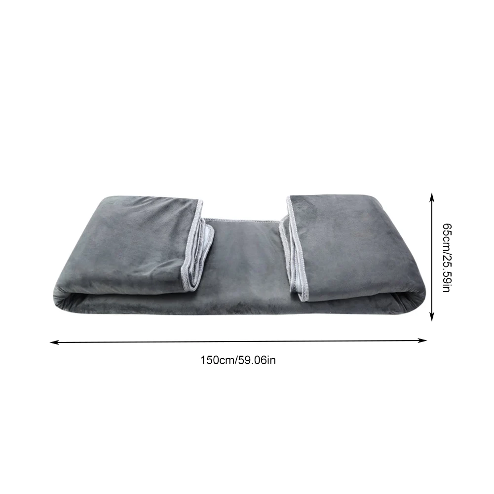 2022 New Arrivals 220V/110V Flannel Electric Blanket Heater Cover 3-speed Fast Heating 150*65cm Warming Product For Camping Home