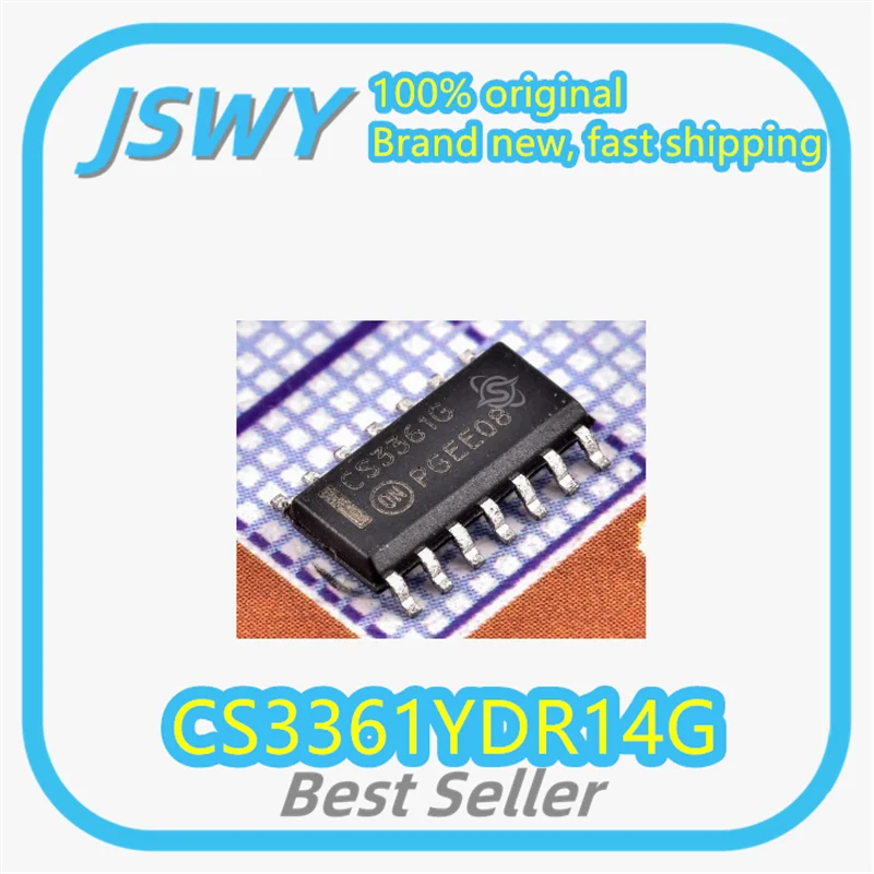 

(5/50 pieces) CS3361YDR14G CS3361YDR14 SOIC-14 Power Management Integrated Circuit Chip IC Original Authentic Large Inventory