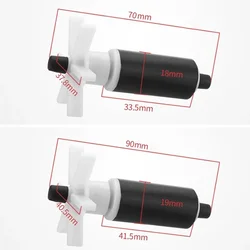 Water Pump Impeller Electric Ceramic Stainless Steel Shaft For Lay Z Spa Water Pump Impeller Silent Aquarium Pool Parts