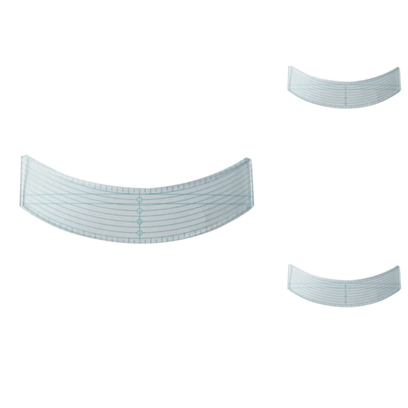 Modelo simples Régua Curvas, Ajuste para Acabado, Novo