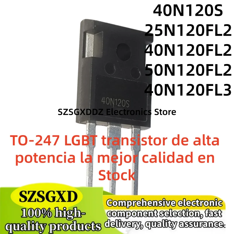 5-10PCS new 40N120S 25N120FL2 40N120FL2 50N120FL2 40N120FL3 TO-247 LGBT high power transistor best quality in stock