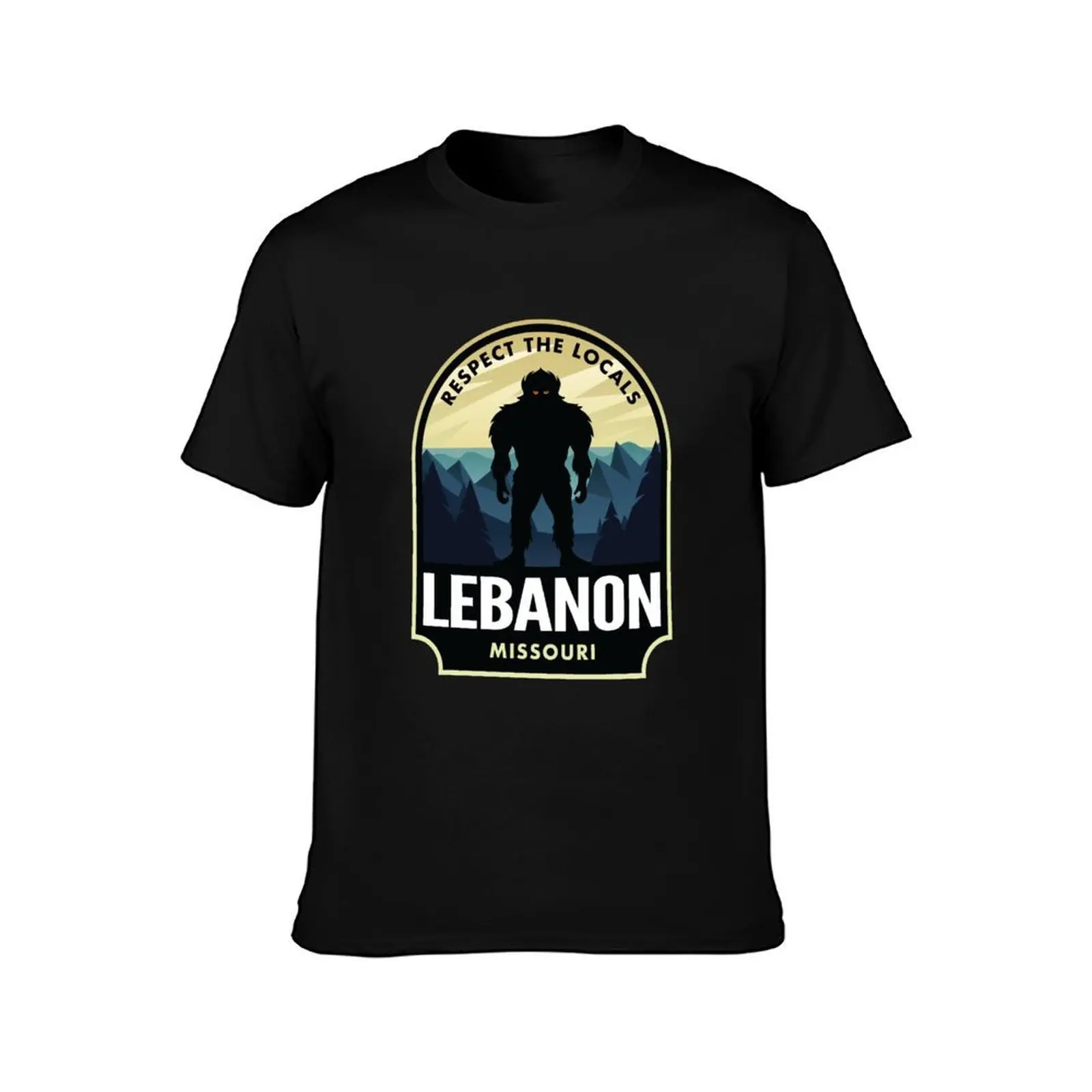 Lebanon Missouri Bigfoot Sasquatch T-Shirt t shirts with prints T-Shirt