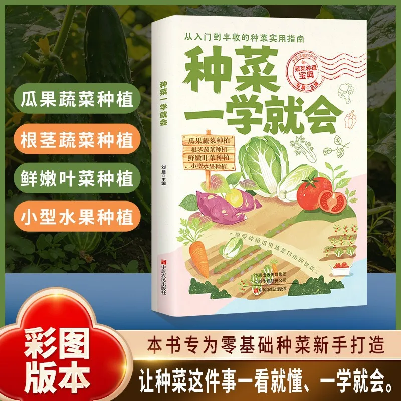 Vegetable Gardening for Beginners: Complete Guide from Seed to Harvest | Practical Handbook for Growing Your Own Food