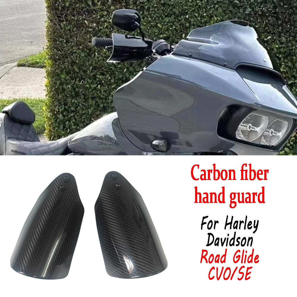 

For Harley Touring Road Glide Electra Glide Road King 2020 Motorcycle Handguards Protector Handlebar Hand Guard Shield Cover