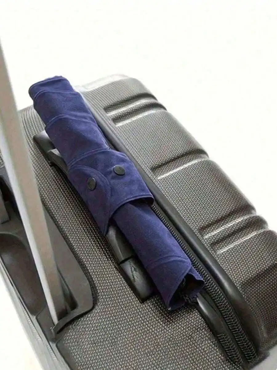 

Foldable Travel Neck Pillow With Arm Strap For Plane Car Cruise Sleep Support