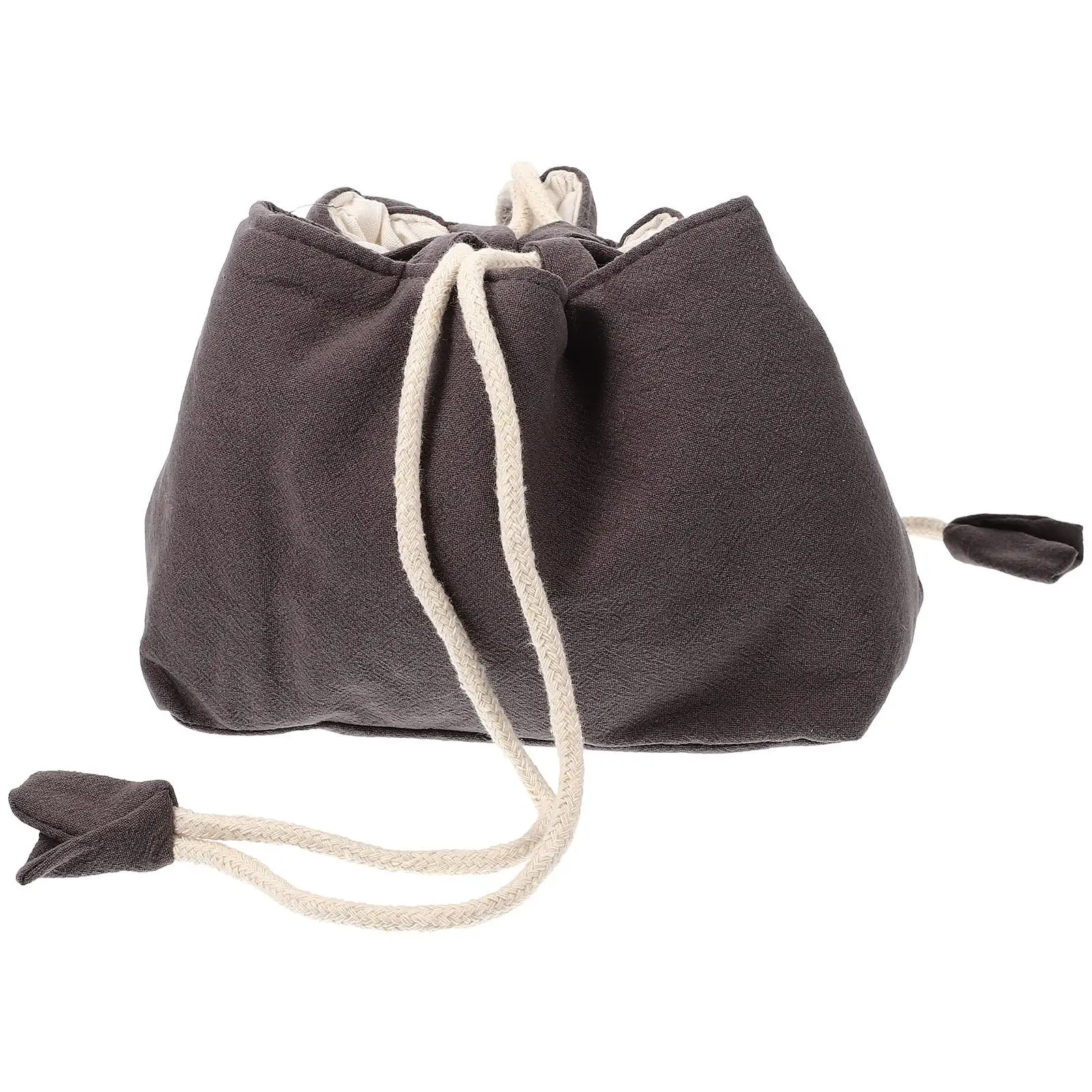 

Teacup Storage Portable Pouch Convenient Travel Outdoor Multi-function Tea Set Bag Drawstring Bag Jewelry Toy Storage Compact
