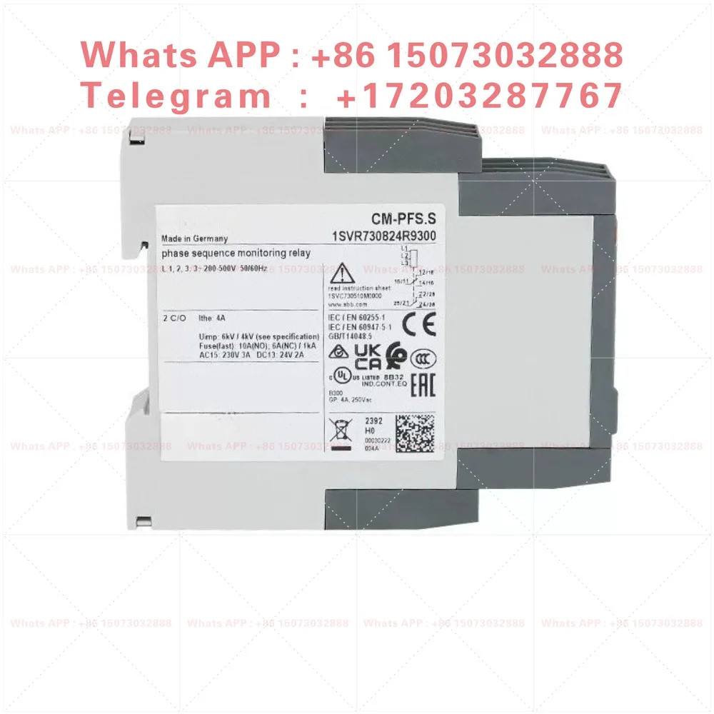 Three‑Phase Phase‑Sequence Protector CM‑PFS.S CM‑PEF CM‑MPS.41S