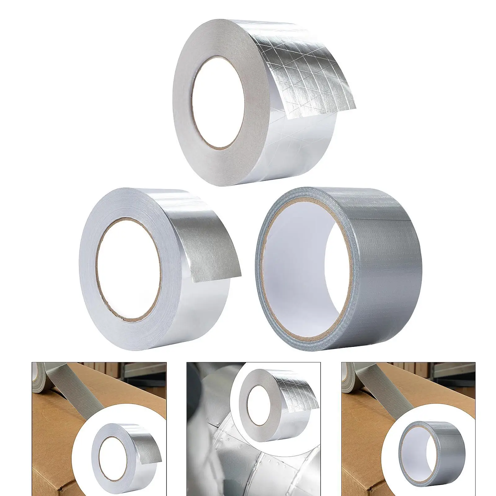 Aluminium folien band profession elles wasserdichtes Mehrzweck band 2 "x 82ft Hoch temperatur band zum Versiegeln und Patchen