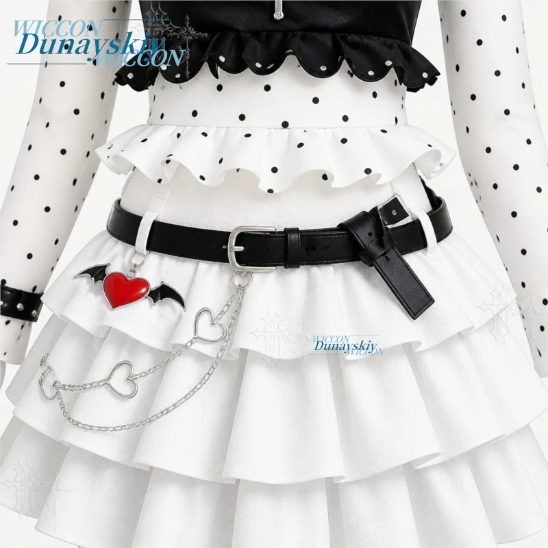 Neverness To Everness  Requiem Black And White Nurser Rhym Traditional Chinese StyleStreet Y2K Fashion Dress Outfit Women Lolita - view 5