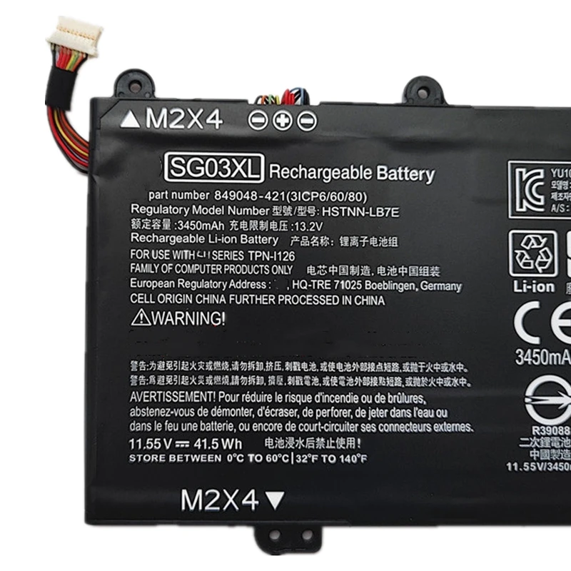 New SG03XL Battery For HP Envy M7 U009DX U109DX 17T U000 U100 17 U018CA U153NR U163CL U175NR U193MS U220NR U177CL U275CL U292CL