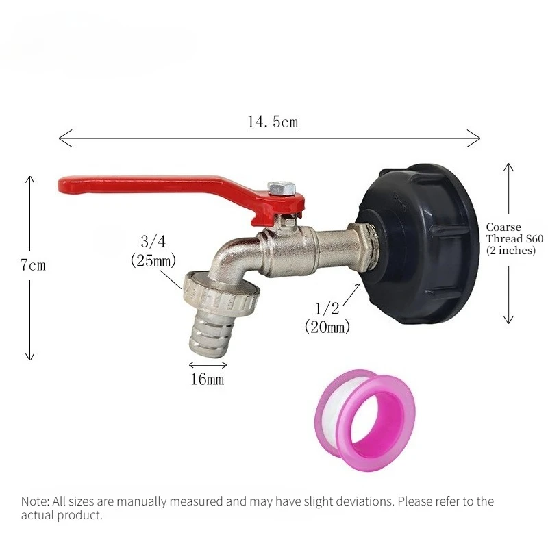 IBC Tote Valve 1/2