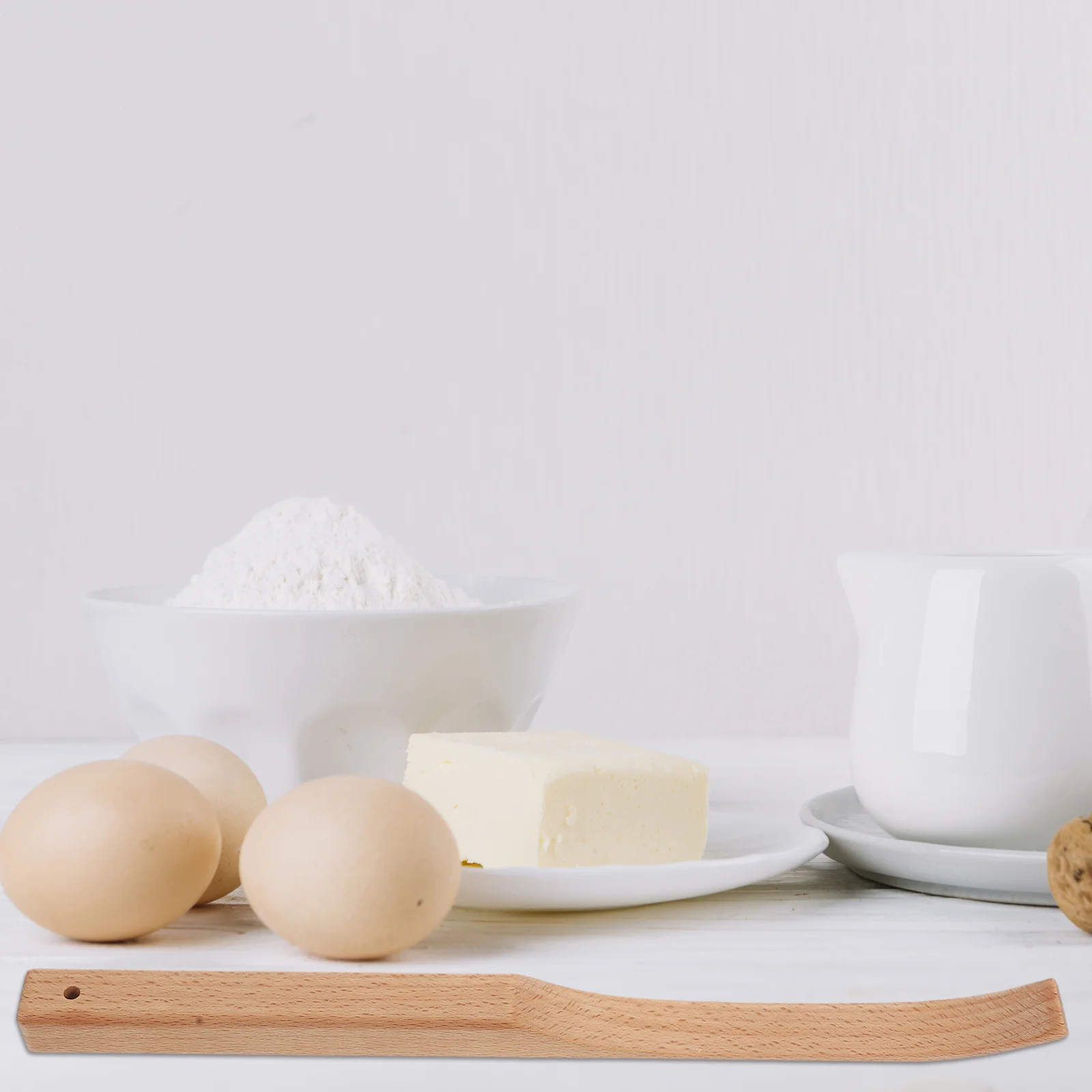 

Wooden Dough Mixer Stirrer For Sourdough Bread Mixing Kneading Baking Tool Kitchen Whisk Dough Blending Stick Flour