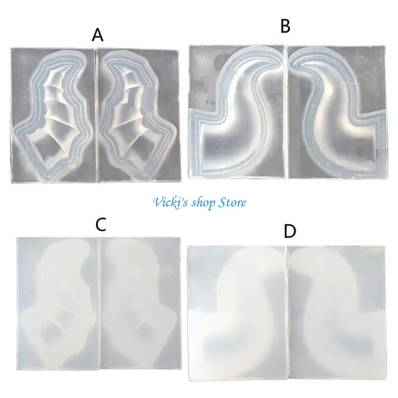 قالب قرن الأغنام قالب سيليكون إيبوكسي مصنوع يدويًا قوالب راتنجات الإيبوكسي صنع الحرف اليدوية