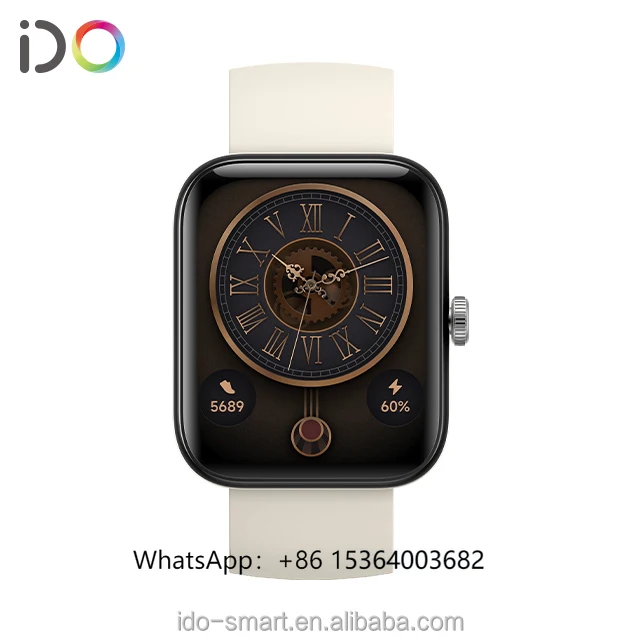 

TJXL-2025 Trendy Electronics 1.85" Fashion Smart Watch Manufacturer GPS Built-in BT Call 3ATM Waterproof Fitness tracker 100+spo
