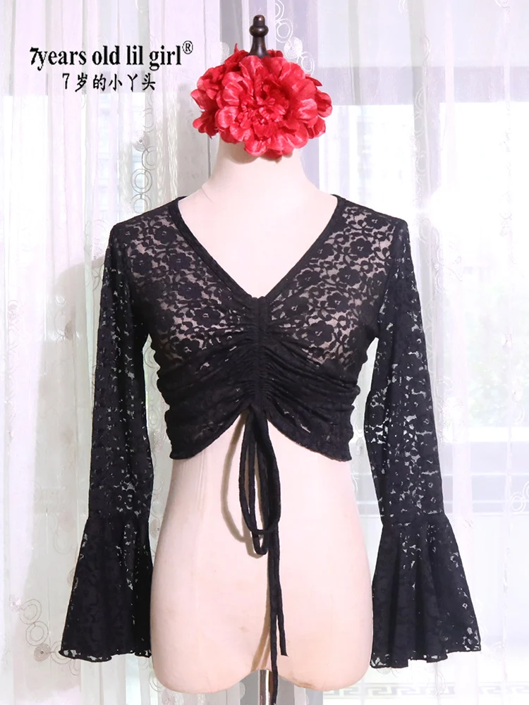 Lace Belly Dance Long Top GII09