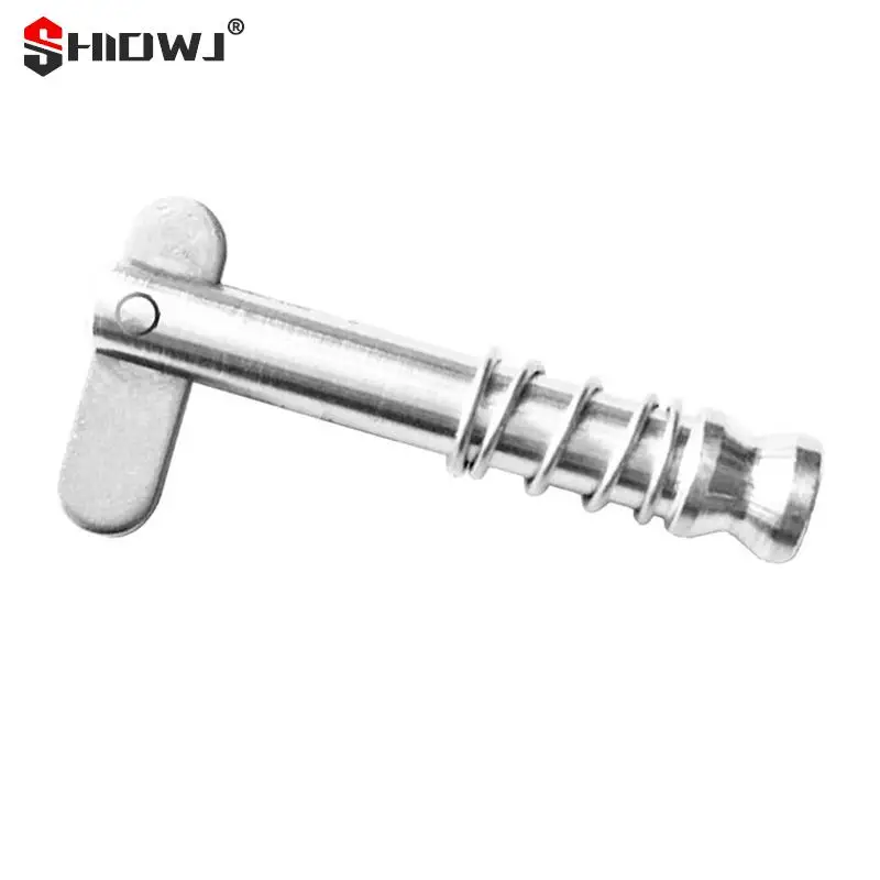 1pcs Boat Bimini Top Quick Release Pin 1/4 inch 6mm with Drop Cam & Spring Marine Grade 316 Stainless Steel Boat Deck Hinge Pins