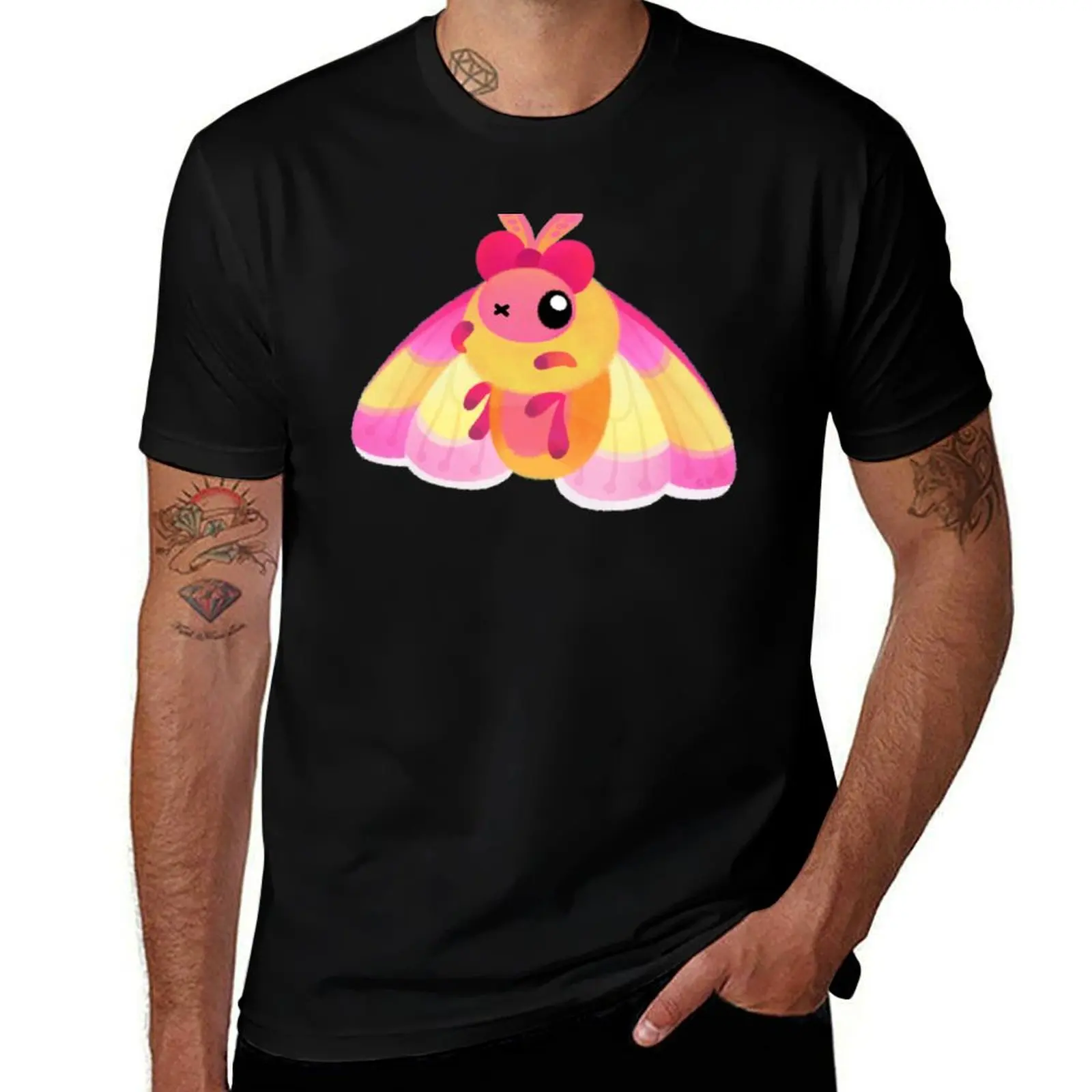 

Rosy Maple Moth T-Shirt Luxury man funny shirt cotton Funny t-shirt mens tall t shirts