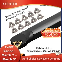 SNR0013M16 SNR0016Q16 SNR0020R16 SNR0025S16 CNC Interne Gewinde stange 16IR/NR Einsätze Drehmaschine SNR Halter