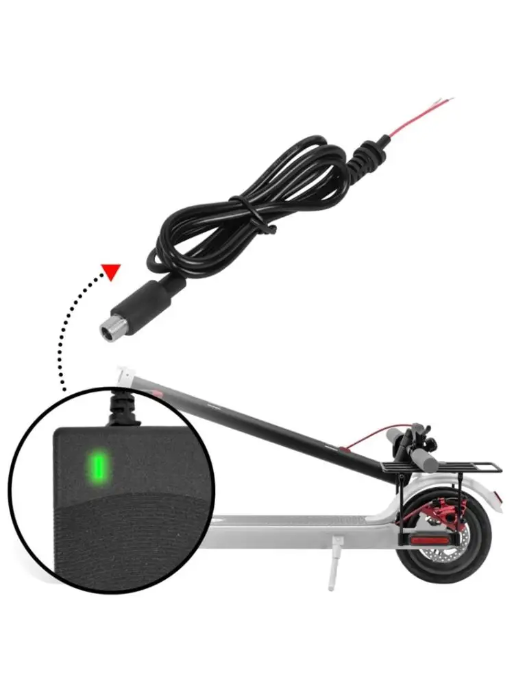  Electric Scooter 42V 2A Power Cord Charging Cable Line Power Cord for M365