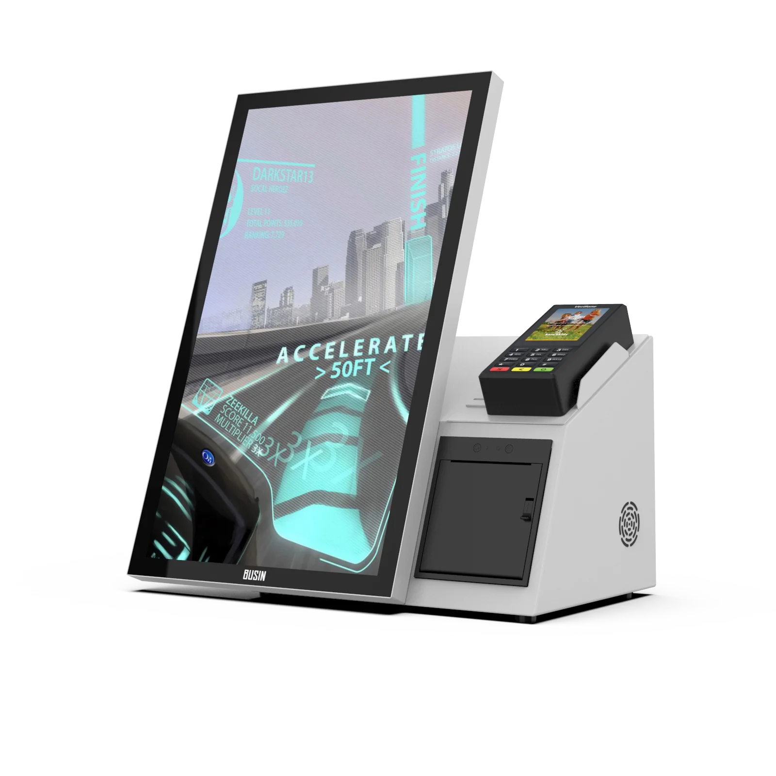 

2024 New Design Touch Screen Kiosk Pos Terminal For Supermarkets Restaurant Retail Stores