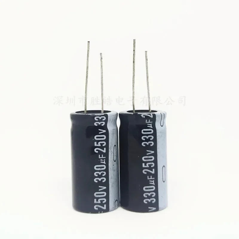 

5pcs/lot Higt Quality 250V330UF 18*35 Brand New Aluminum Electrolytic Capacitor 250V 330UF Size：18*35（MM）
