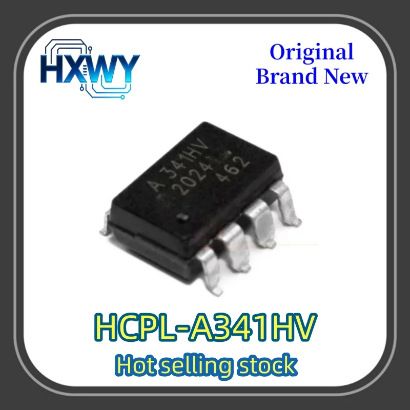 5/50pcs A341H HCPL-A341HV High-Speed ​​Coupler SOP8, Original and Brand New, Fast Shipping