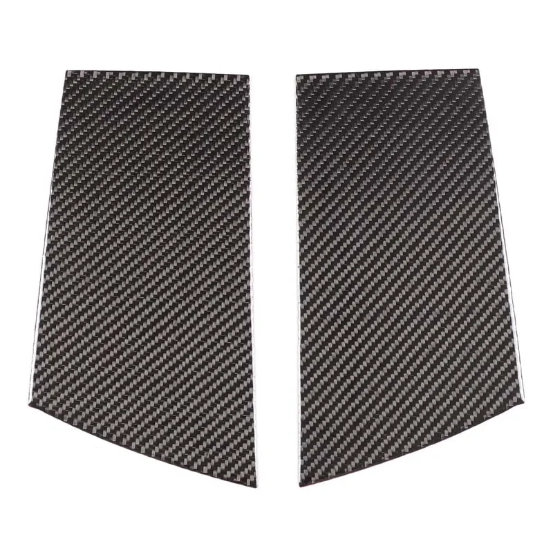 

For Nissan 400Z Soft Real Carbon Fiber Car Window Center Pillar Decoration Stickers Auto Decorative Accessories