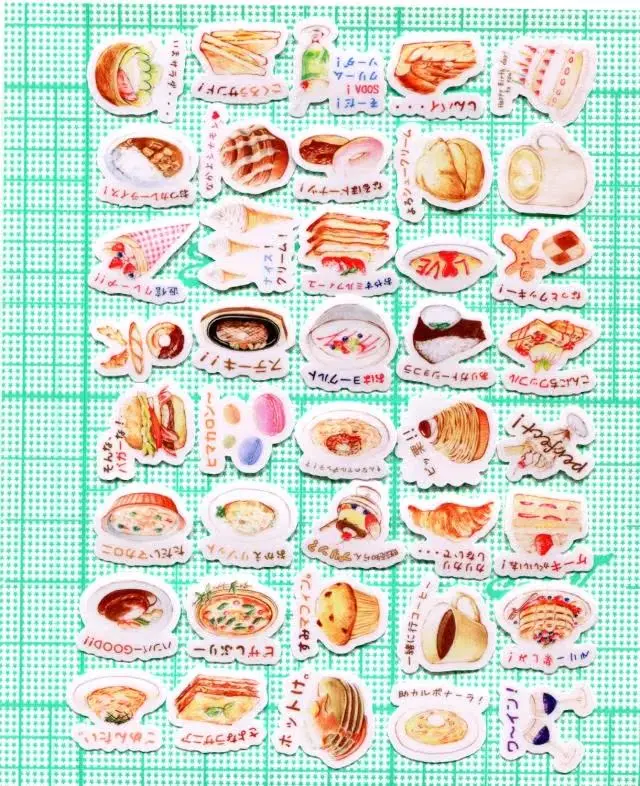 40pcs words western store2-3cm diy cute STICKER Z734