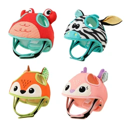 Cartoon Baby Head Protection Helmet Hat Kids Walking Running Protective Bonnet Adjustable Anti-collision Children Safety Hat