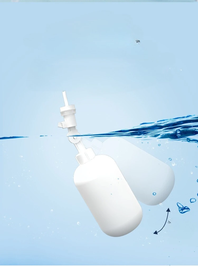 Válvula flutuante de 2 estágios, purificador de água, balde de nível de água automático, interruptor de plástico, dispensador de água, tanque de água, reabastecimento de água