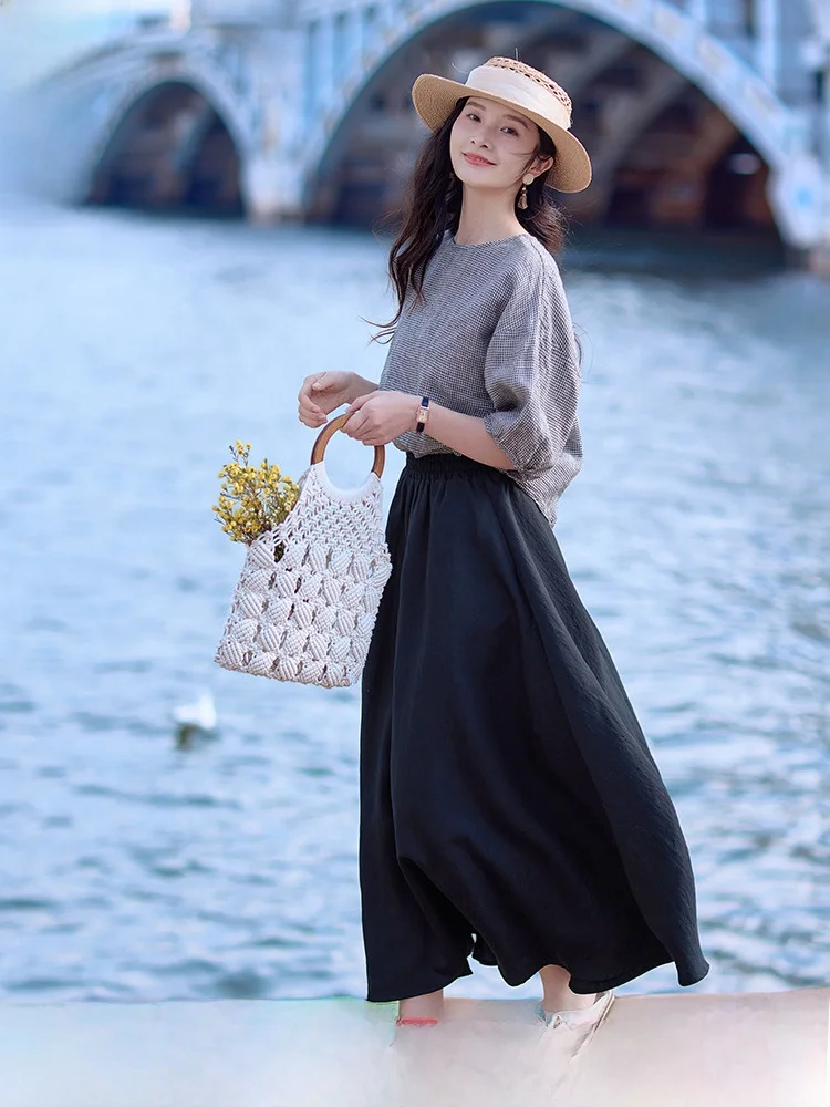 Ele Bla A-Line Midi…