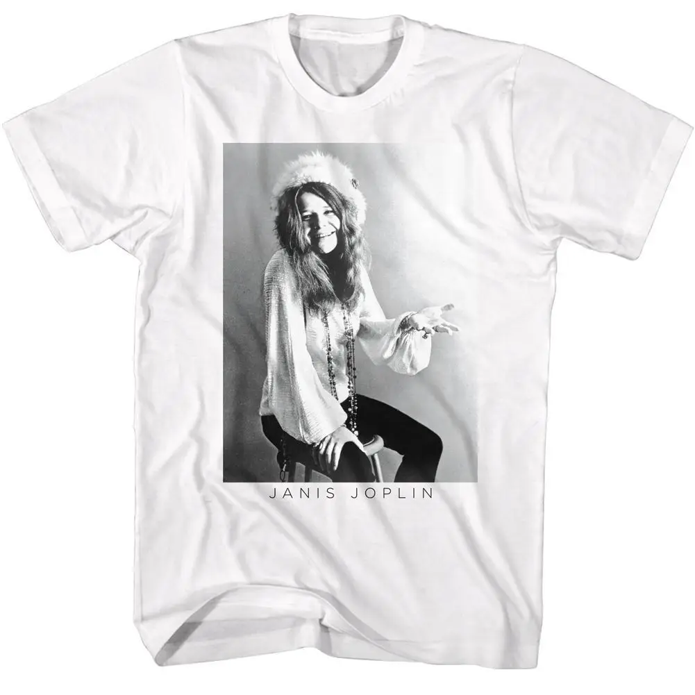 Janis Joplin Bw Music T Shirt