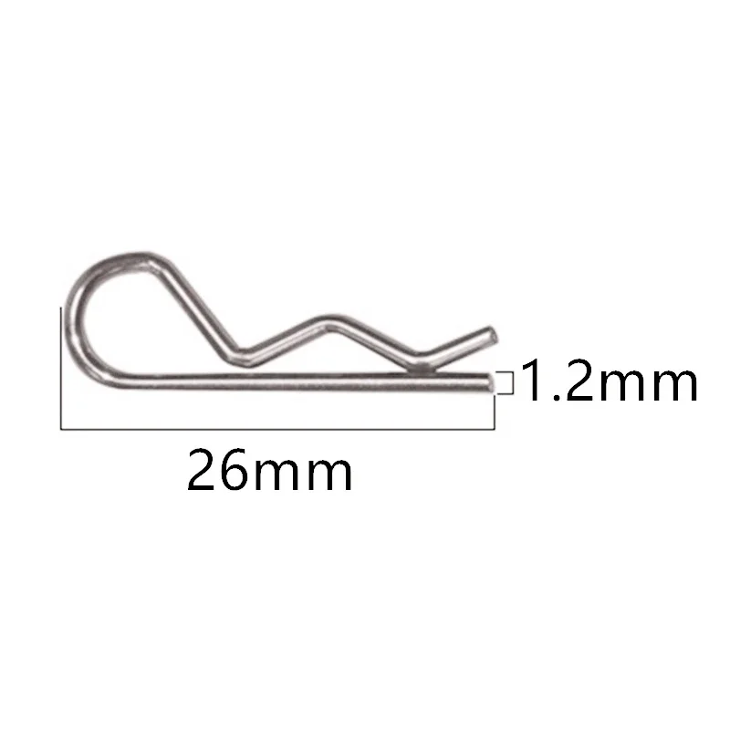 20/30 шт. резиновый зажим для кузова, комплект фиксаторов для ARRMA 1/7 Mojave Limitless 1/8 Kraton Typhon 1/10 HSP Redcat, аксессуары для радиоуправляемых автомобилей