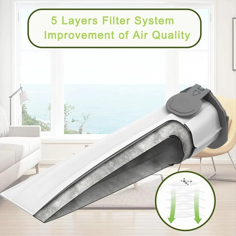 Untuk Vorwerk Kobold VK7 FP7 Tas Penyedot Debu Tas Filter Premium