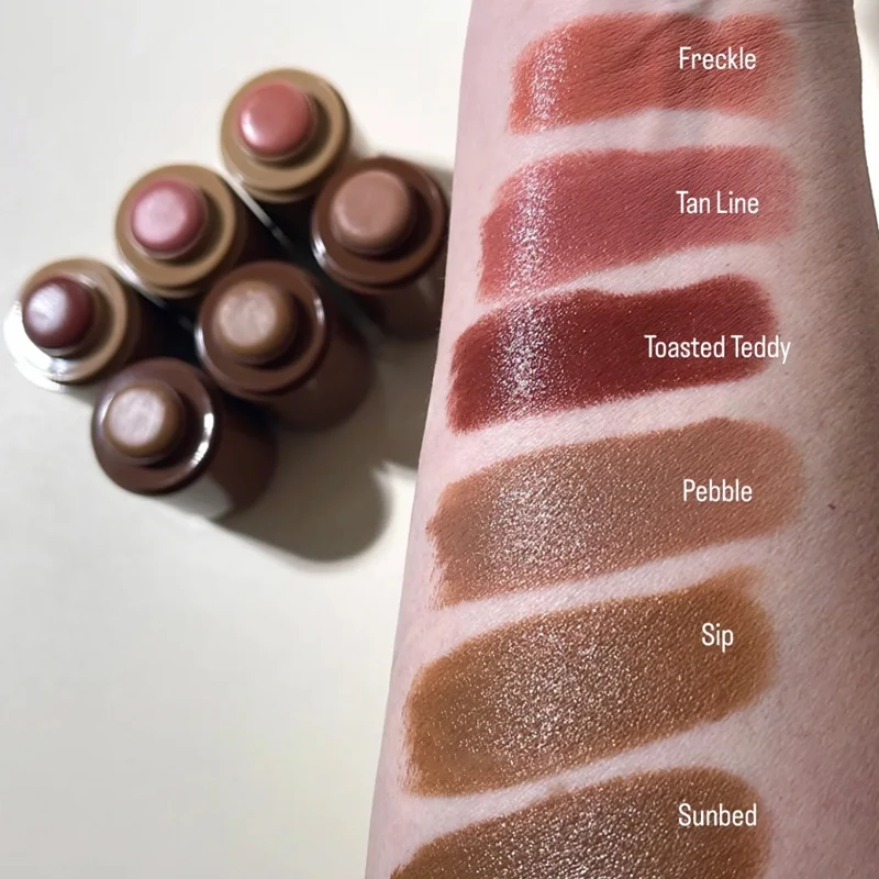 New Limited Edition Pocket Bronze Contour Stick Makeup Moisturizing  Lip Gloss Holder Phone Case Soft Cover For iPhone 11 ProMax view 4