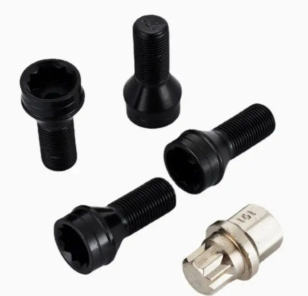 

M14 * 1.25 Car Tires Solid Keys A Set of Bolts Nuts Anti Theft Screws for BMW MINI OEM 36136776076