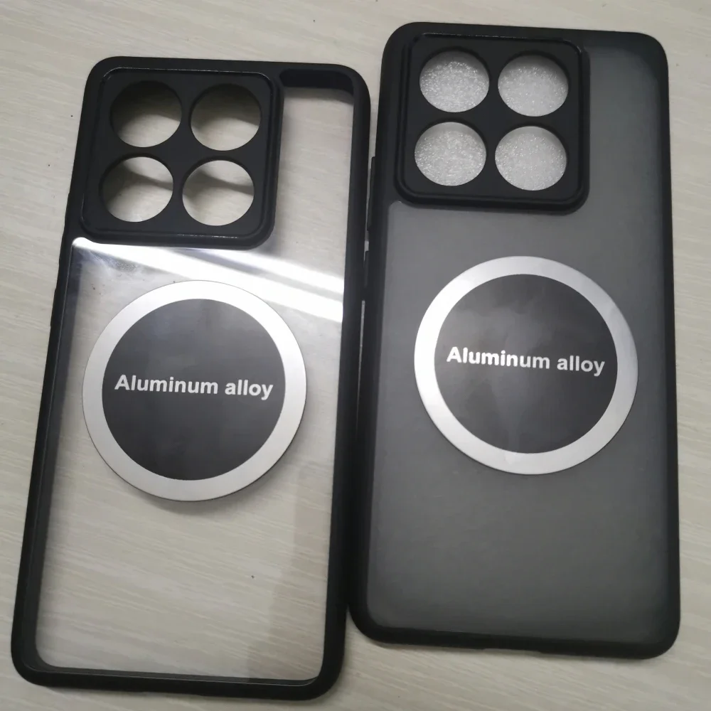 Xiaomi Mi 15T Pro用ケース ハードPC 透明 マグネット式 保護バックカバーケース Xiaomi Mi 15T Pro用スマホシェル